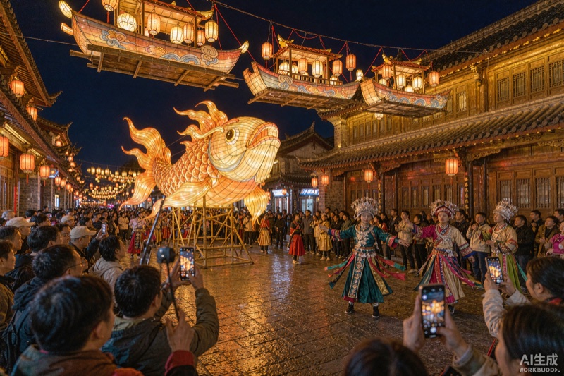 夜游现场